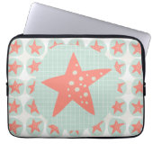 Weißes Meer Laptopschutzhülle (Vorderseite)