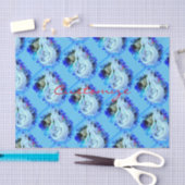 Weißes Meerjungfrau Sitzen Thunder_Cove Seidenpapier (Handwerk)