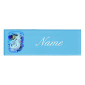 Weißes Meerjungfrau Thunder_Cove Namenschild (Vorderseite)