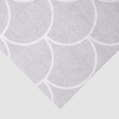 Weißes Mermaid-Muster Seidenpapier (Detail)