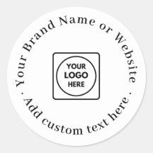 Weißes Minimal-Logo | Modernes klassisches Berufli