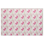 Weißes mit Blumenmuster Stoff (Fat Quarter (45,7 x 55,9 cm))