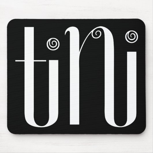 Weißes Mousepad (Vorne)