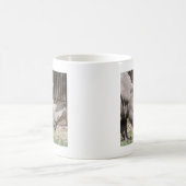 weißes Nashorn Kaffeetasse (Mittel)