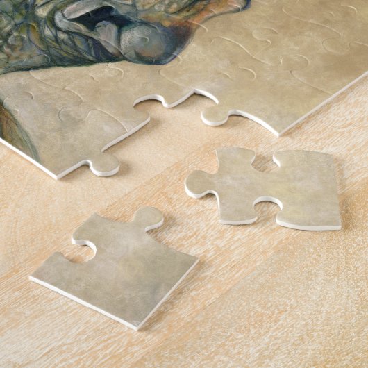 Weißes Nashorn Puzzle (Seite)