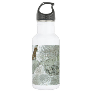 Weißes natürliches Muster Trinkflasche