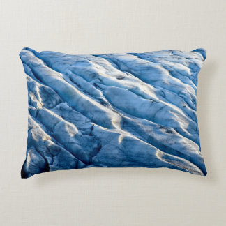 Weißes offenes Feld Dekokissen