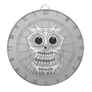 Weißes Ohr Dartscheibe