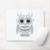 Weißes Ohr Mousepad (Mit Mouse)