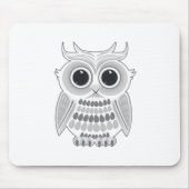 Weißes Ohr Mousepad (Vorne)