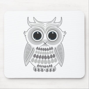 Weißes Ohr Mousepad