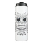 Weißes Ohr Thermosbecher (Vorderseite)