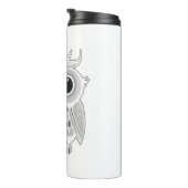 Weißes Ohr Thermosbecher (Nach rechts gedreht)