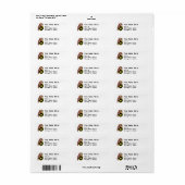 Weißes Owl Monogramm (Vorne)