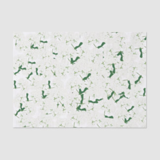 Weißes Papier aus Hydrangeas