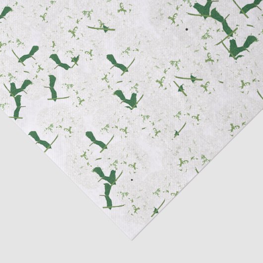 Weißes Papier aus Hydrangeas (Ausschnitt)