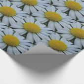 Weißes Papier Chrysanthemum Geschenkpapier (Ecke)