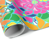 Weißes Papier für Blumendruck Geschenkpapier (Rolleneckpunkt)