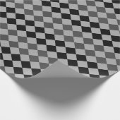 Weißes Papier für Diamanten Geschenkpapier (Ecke)