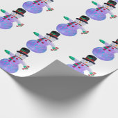 Weißes Papier Geschenkpapier (Ecke)