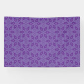 Weißes Papier mit wiederholendem Muster Banner (Horizontal)