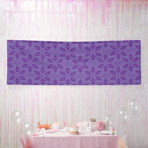 Weißes Papier mit wiederholendem Muster Banner