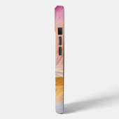 Weißes Papier Splash Vivid Gradient Case-Mate iPhone Hülle (Rückseite / Links)