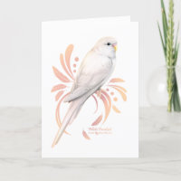 Weißes Parakeet