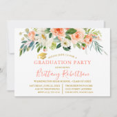 Weißes Party Goldmedaille Einladung (Vorderseite)