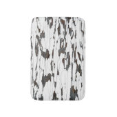 Weißes Peeling Badematte (Vorderseite Vertikal)