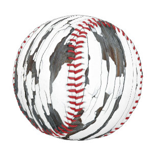 Weißes Peeling Baseball