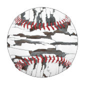 Weißes Peeling Baseball (Vorderseite)