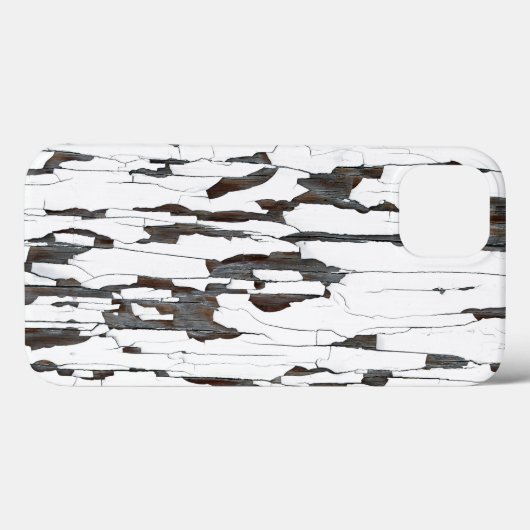 Weißes Peeling Case-Mate iPhone Hülle (Rückseite (Horizontal))