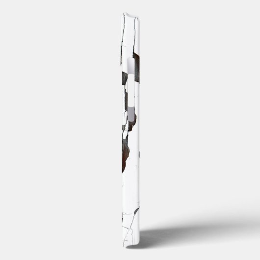 Weißes Peeling Case-Mate iPhone Hülle (Rückseite / Links)