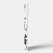 Weißes Peeling Case-Mate iPhone Hülle (Rückseite / Rechts)