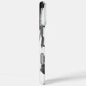 Weißes Peeling Case-Mate iPhone Hülle (Rückseite / Rechts)