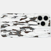 Weißes Peeling Case-Mate iPhone Hülle (Rückseite (Horizontal))