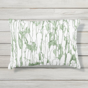 Weißes Peeling Kissen Für Draußen