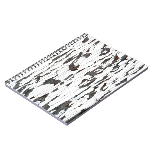 Weißes Peeling Notizblock (Linke Seite)