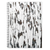 Weißes Peeling Notizblock (Vorderseite)