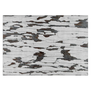 Weißes Peeling Schneidebrett