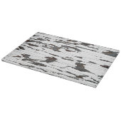 Weißes Peeling Schneidebrett (Ecke)