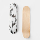 Weißes Peeling Skateboard (Vorderseite)