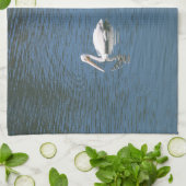 Weißes Pelikan Küchentuch (Gefaltet)