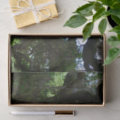 Weißes Pfau-Engel-Eichenholz-Zwergpapier Seidenpapier (Geschenk)