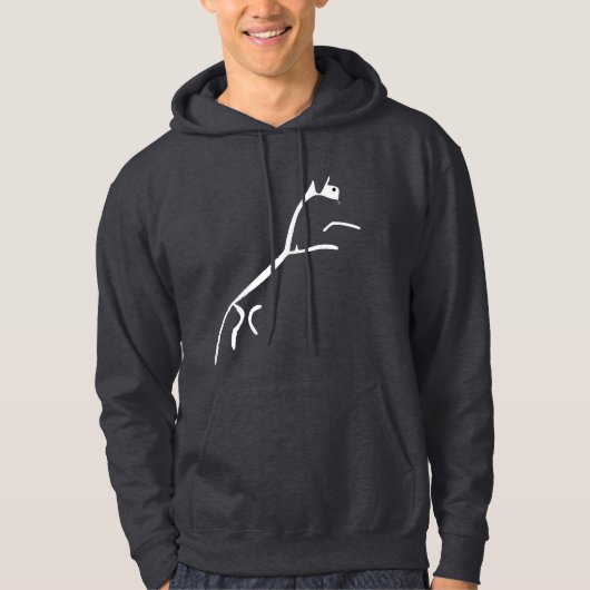 Weißes Pferd - Antike Kunst - Uffington Weißes Pfe Hoodie (Vorderseite)