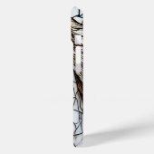 Weißes Pferd Case-Mate iPhone Hülle (Rückseite / Links)