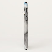 Weißes Pferd Case-Mate iPhone Hülle (Hinten/Links)