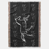 Weißes Pferd Decke (Vorderseite Vertikal)