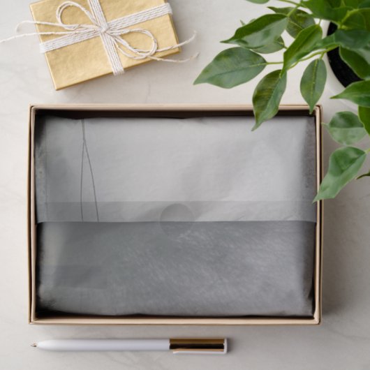 Weißes Pferd in Nebel 1 Dekoupage Seidenpapier (Geschenk)